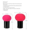 1PCS Mushroom head Makeup Brushes Powder Puff Beauty Cosmetic Sponge With Handle for Foundation Powder blush,B-Pink view 2
