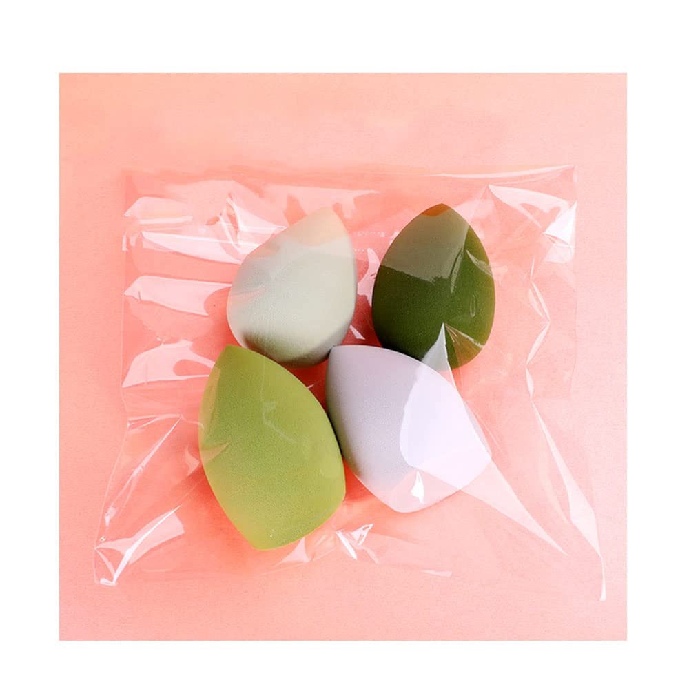 Makeup Blender Cosmetic Puff Makeup Sponge Foundation Beauty Tool Women Make Up,4pcs green a bag