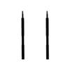 Beaupretty 2pcs Retractable Lip Brush Nylon Fiber Bristles Portable Makeup Applicator for Precise Lip Application for Travel and Daily Use Black view 1
