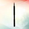 Beaupretty 2pcs Retractable Lip Brush Nylon Fiber Bristles Portable Makeup Applicator for Precise Lip Application for Travel and Daily Use Black view 2