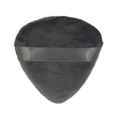 1PCS Large Powder Puffs Cotton Velour Love Shape with Strap Powder Puff Makeup Blendiful Puffs,black peach heart