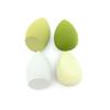 4PCS Bevel Cut Makeup Sponge Powder Puff Dry and Wet Combined Beauty Cosmetic Ball Foundation Powder Puff,Green view 1