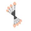100pcs Eyeshadow Beauty Tipped Eye Shadow and Oval Girls Tools Dual for Pink Sides Daily Sticks Double- end Women Brush Applicator Professional Sponge Makeup Lady view 3