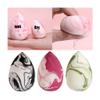 Gradient Marble Sponge Beauty Egg Face Powder Foundation Cream Cosmetic Sponges Powder Compact Puff Beauty Makeup Tool,E view 2