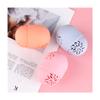1PC Silicone Beauty Sponge Storage Box Egg Stand Powder Puff Drying Holder Cosmetic Puff Case,blue view 3