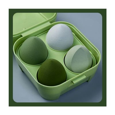 Gradient Makeup Sponge Cosmetic Puff for Foundation Cream,E-LMH210904-green