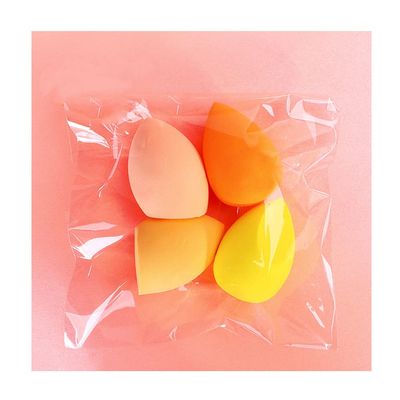 Makeup Blender Cosmetic Puff Makeup Sponge Foundation Beauty Tool Women Make Up,4pcs yellow a bag