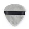 1PCS Large Powder Puffs Cotton Velour Love Shape with Strap Powder Puff Makeup Blendiful Puffs,grey peach heart view 1
