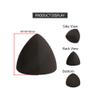 Makeup Foundation Sponge Cosmetic Puff Powder Beauty Cosmetic Tools Accessories,Black view 2