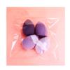 Makeup Blender Cosmetic Puff Makeup Sponge Foundation Beauty Tool Women Make Up,4pcs purple a bag view 1