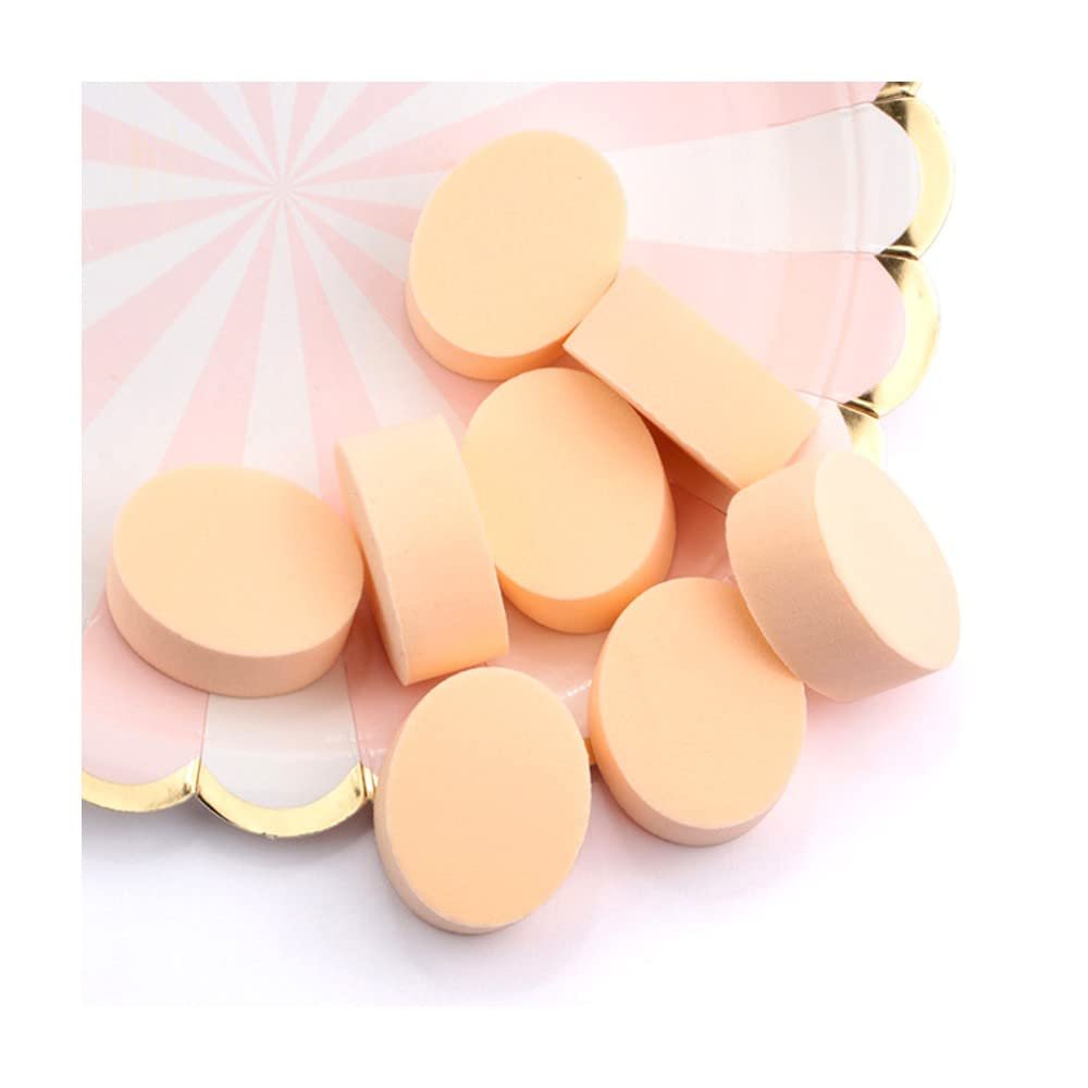 Makeup Foundation Sponge Makeup puff Powder Smooth Beauty Cosmetic make up sponge beauty tools Gifts,skin color 10pcs
