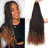 6 Packs 30 Inch Boho Goddess Box Braids Crochet Hair for Black Women (T27#, 30 Inch (Pack of 6)) view 1