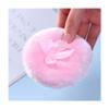Butterfly Round Cosmetic Villus Soft Plush Powder Puff Sponge Talcum Powder Makeup Cosmetic Makeup Beauty Tools, view 3