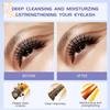 Lash Shampoo for Lash Extensions, Eyelash Extension Cleanser 60ml + Rinse Bottle + Brushes, Lash Bath, Lash Shampoo Kit, Lash Cleaner, Paraben & Sulfate Free, Salon and Home Use view 3