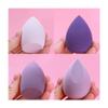 4PCS Bevel Cut Makeup Sponge Powder Puff Dry and Wet Combined Beauty Cosmetic Ball Foundation Powder Puff,Pink view 2
