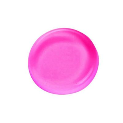 1PCS Transparent Silicone Sponge makeup puff For Liquid Foundation BB Cream,F