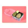 Makeup Blender Cosmetic Puff Makeup Sponge with Storage Box Foundation Powder Beauty Tool Women Make Up,Green view 1
