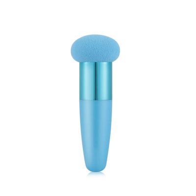 1PCS Mushroom head Makeup Brushes Powder Puff Beauty Cosmetic Sponge With Handle for Foundation Powder blush,blue