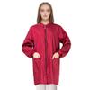 TopTie 3 Pack Long Sleeve Hair Stylist Smock, Pet Grooming Haircut Hairdressing Barber Cape Shirt Jacket for Salon view 2