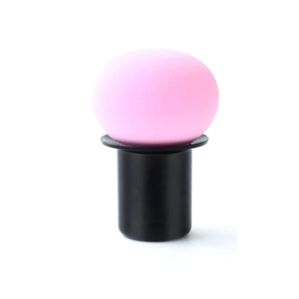 1PCS Mushroom head Makeup Brushes Powder Puff Beauty Cosmetic Sponge With Handle for Foundation Powder blush,B-Purple