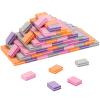 200Pcs Mini Nail Buffer Block 1.5in*1.1in*0.5in Grit Buffers for Natural Care(Mixed Color) view 1