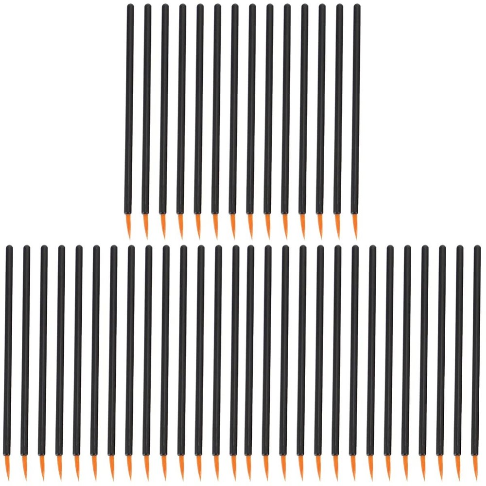 FRCOLOR 300pcs Disposable Eyeliner Applicators Soft Brush Tips for Precise Eye Makeup for Professional and Home Use Lightweight and Portable for Travel