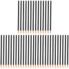 FRCOLOR 300pcs Disposable Eyeliner Applicators Soft Brush Tips for Precise Eye Makeup for Professional and Home Use Lightweight and Portable for Travel view 1