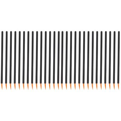 FRCOLOR 200pcs Disposable Fine Eyeliner Brushes Cover Professional Makeup Tools for Easy Application Soft Fibers for Eye Lines Lightweight and Portable