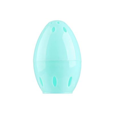1PC Silicone Beauty Sponge Storage Box Egg Stand Powder Puff Drying Holder Cosmetic Puff Case,A-blue
