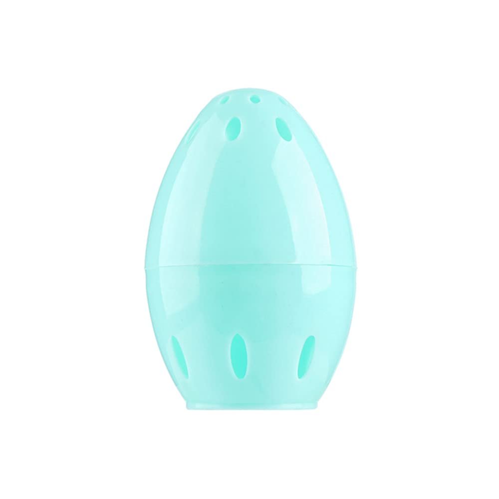 1PC Silicone Beauty Sponge Storage Box Egg Stand Powder Puff Drying Holder Cosmetic Puff Case,A-blue