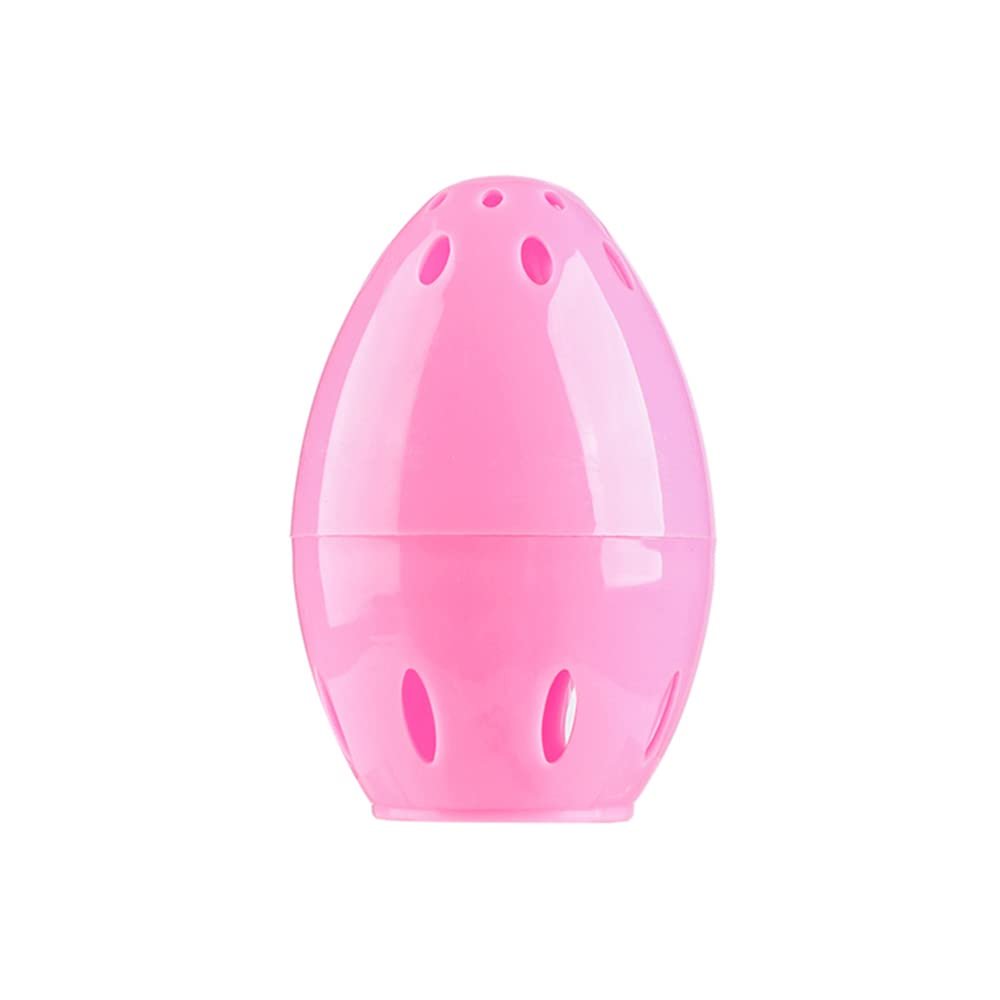 1PC Silicone Beauty Sponge Storage Box Egg Stand Powder Puff Drying Holder Cosmetic Puff Case,A-pink