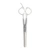 Fromm Professional Venture 5.75" 30-Tooth Easy Hair Thinning & Texturizing Shears in Clear & Matte Silver Japanese Steel Scissors with Beveled Blade for New Salon Stylist & DIY Home Use view 1