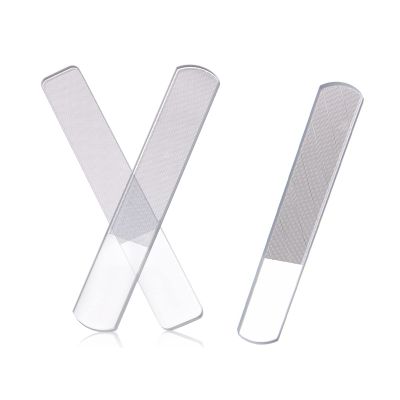 ANUTE Professional Nano Glass Nail File Transparent Sanding Polishing Grinding Nails Filing Manicure Tool