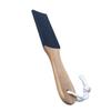 minkissy 2pcs Wooden Handle Foot File Double-Sided Callus Remover Shower Foot Scrubber view 3