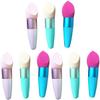 minkissy 3pcs Mushroom Makeup Sponge Applicator Handle Versatile Foundation Concealer Puff for Women Easy to Clean Random Color for Liquid and Cream Makeup view 1