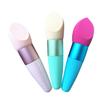 minkissy 3pcs Mushroom Makeup Sponge Applicator Handle Versatile Foundation Concealer Puff for Women Easy to Clean Random Color for Liquid and Cream Makeup view 3