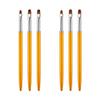 FRCOLOR 6pcs Nail Art Brush Round Head Pen Brush Nail Dotting Painting Art Pen Manicure Accessories Decoration Tool view 1