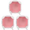 minkissy 3pcs Creative Eyelash Organizer Transparent False Eyelash Storage Box Compact Storage Container for Travel Makeup Artists Beauty Shops for Keeping Lashes Organized and Protected view 1