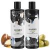 MOEHAIR Hi-Vibes Argan Oil Shampoo and Conditioner | Infused With Avocado, Sunflower, and Coconut Oils | Cleans and Nourishes Hair | Vegan Shampoo and Conditioner Set | Sulfate & Paraben Free, 16.9 Oz view 1