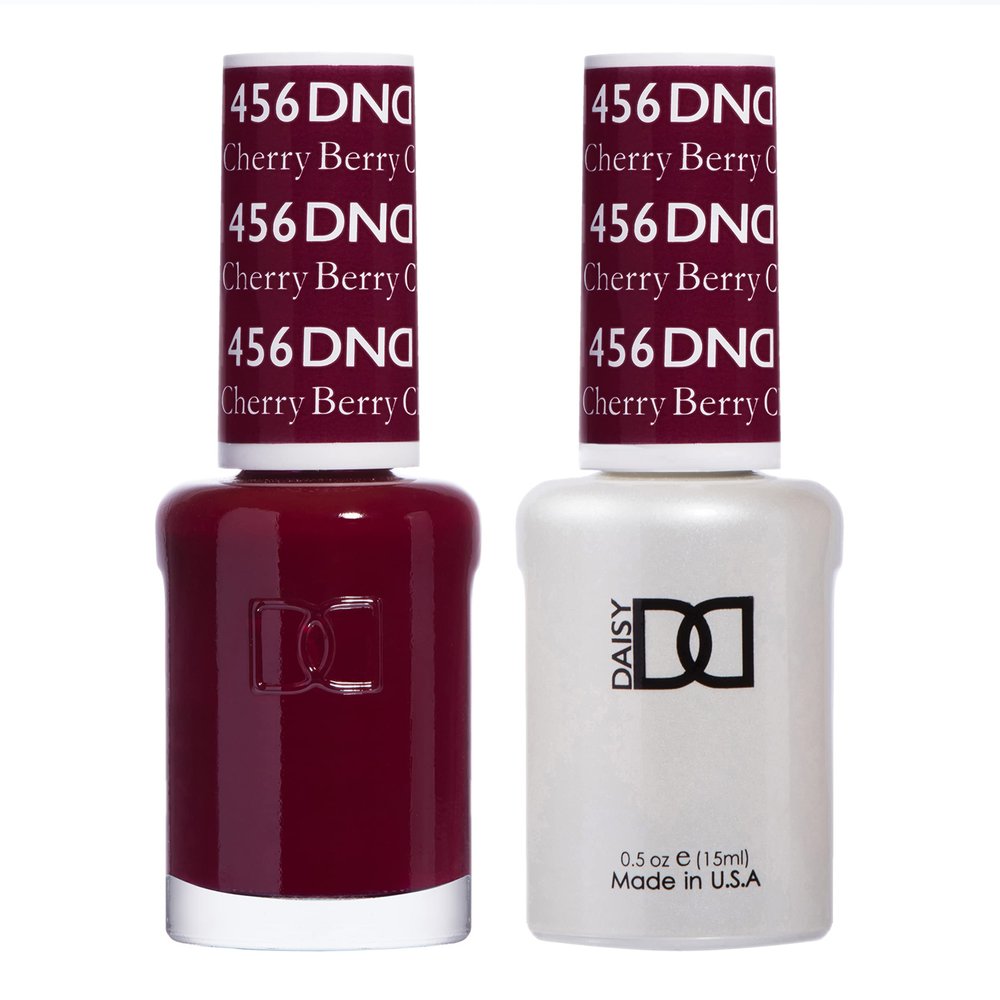 DND Gel Polish Set, 456 Cherry Berry, Red, 0.5 Fl Oz