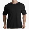 Camisas Blancas para Hombres con Cuello Redondo 2 Pack (Negro Extra Large) view 2