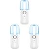 FRCOLOR 3pcs USB Charged Mini Handheld Facial Humidifier Portable Replenishment Instrument for Skin Hydration for Travel and Daily Random Style view 1