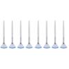 minkissy 8pcs Soft Fan Facial Mask Brushes Portable Makeup Applicators for Skincare Gentle and Lightweight Cosmetic Tools for Home and Spa Use view 1