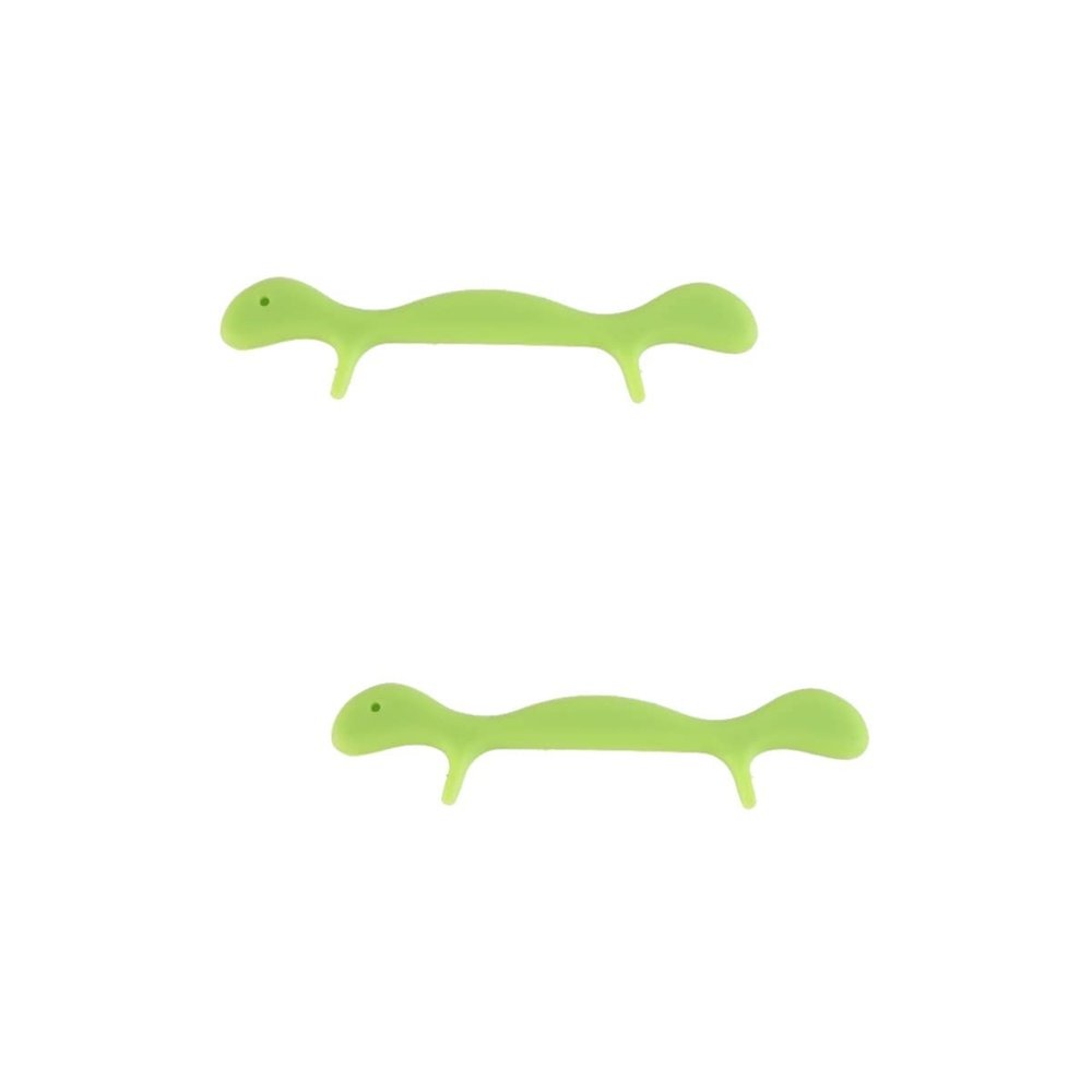 Healifty 2pcs Smile Practice Tool Silicone Speech Stutter Trainer Ergonomic Oral Exerciser for Pronunciation Face Muscle Toning Portable Design for