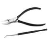 FRCOLOR 3sets Nail Clippers Set Stainless Steel Toenail Fingernail Cutters Portable Grooming Kit Manicure Set Cuticle Cutter view 3