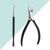 FRCOLOR 3sets Nail Clippers Set Stainless Steel Toenail Fingernail Cutters Portable Grooming Kit Manicure Set Cuticle Cutter view 4
