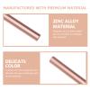 FRCOLOR 12pcs Light Nail Art Pen Caps Sealed Covers for Manicure Pens Rainbow Color Inner Zinc Alloy Material for Nail Brush view 2