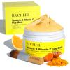 BACHERI Turmeric Vitamin C Clay Mask # 130g, Blackheads Acne Dark Spots Remover with Turmeric Extract, Glowing Skin, Refining Pores and Controlling Oil view 1