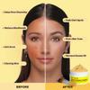 BACHERI Turmeric Vitamin C Clay Mask # 130g, Blackheads Acne Dark Spots Remover with Turmeric Extract, Glowing Skin, Refining Pores and Controlling Oil view 4
