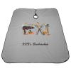 Custom Barbershop Cape Hairdresser Cape, Add Your Photo Text or Logo Personalized Barber Scissors Halloween Salon Cape for Men, Customized Hair Cutting Cape for Home Salon Barbershop view 4